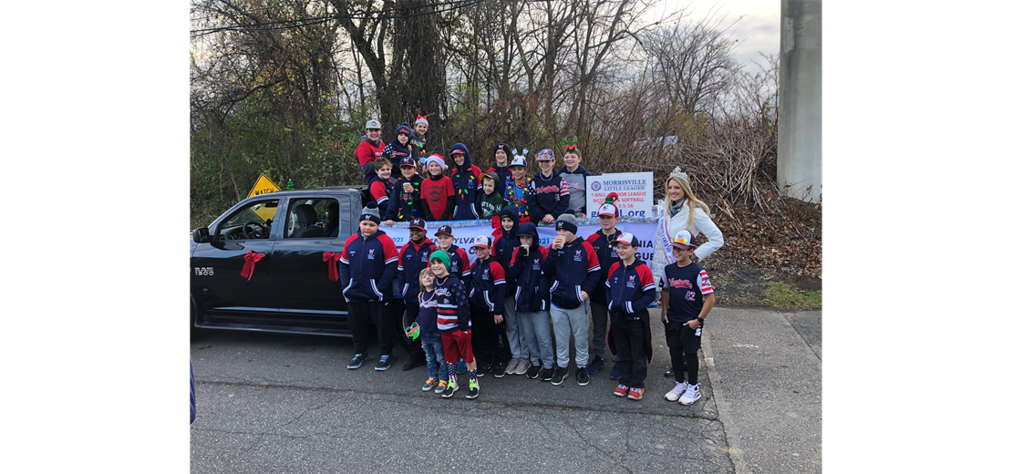 MLL Champions at the 2021 Morrisville Winterfest Parade