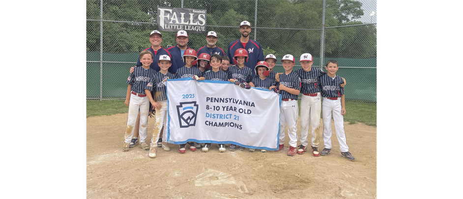 2025 8-10 District 21 Champs!