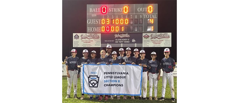2025 Little League Section 8 Champs!