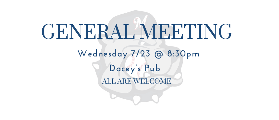 General Meeting on July 23